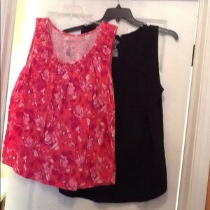St. John's Bay bundle of 2 sleeveless tops